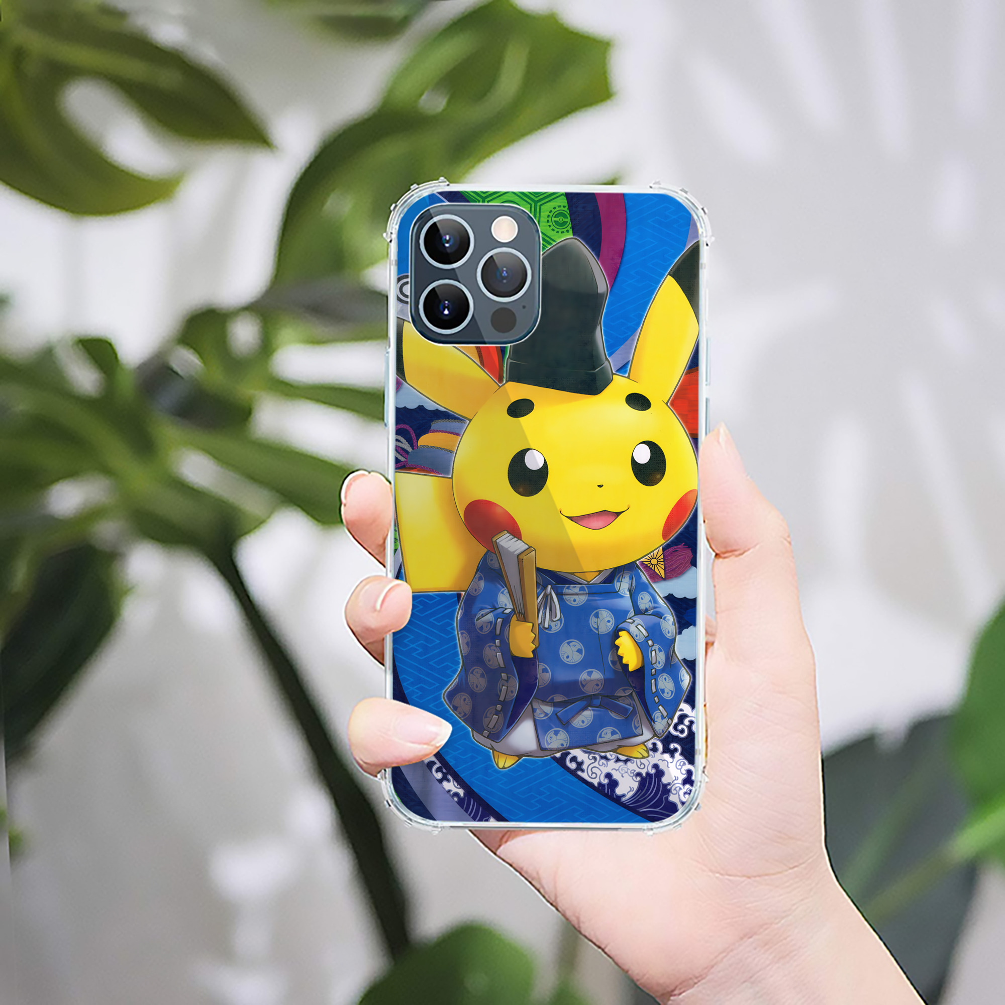 （画像用） ポケットモンスター Pokémon 【iPhone 12シリーズ対応】透明スマホケース（クリアソフトケース）